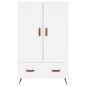 vidaXL Credenza Bianca 69,5x31x115 cm in Legno Multistrato vidaXL Credenza Bianca 69,5x31x115 cm in Legno Multistrato