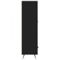 vidaXL Credenza Nera 69,5x31x115 cm in Legno Multistrato vidaXL Credenza Nera 69,5x31x115 cm in Legno Multistrato