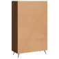 vidaXL Credenza Rovere Marrone 69,5x31x115 cm in Legno Multistrato vidaXL Credenza Rovere Marrone 69,5x31x115 cm in Legno Multistrato