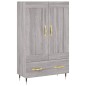 vidaXL Credenza Grigio Sonoma 69,5x31x115 cm in Legno Multistrato vidaXL Credenza Grigio Sonoma 69,5x31x115 cm in Legno Multistrato