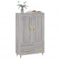 vidaXL Credenza Grigio Sonoma 69,5x31x115 cm in Legno Multistrato vidaXL Credenza Grigio Sonoma 69,5x31x115 cm in Legno Multistrato