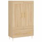 vidaXL Credenza Rovere Sonoma 69,5x31x115 cm in Legno Multistrato vidaXL Credenza Rovere Sonoma 69,5x31x115 cm in Legno Multistrato