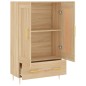 vidaXL Credenza Rovere Sonoma 69,5x31x115 cm in Legno Multistrato vidaXL Credenza Rovere Sonoma 69,5x31x115 cm in Legno Multistrato