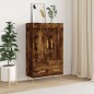 vidaXL Credenza Rovere Fumo 69,5x31x115 cm in Legno Multistrato vidaXL Credenza Rovere Fumo 69,5x31x115 cm in Legno Multistrato