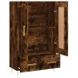 vidaXL Credenza Rovere Fumo 69,5x31x115 cm in Legno Multistrato vidaXL Credenza Rovere Fumo 69,5x31x115 cm in Legno Multistrato