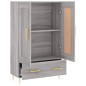 vidaXL Credenza Grigio Sonoma 69,5x31x115 cm in Legno Multistrato vidaXL Credenza Grigio Sonoma 69,5x31x115 cm in Legno Multistrato