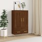 vidaXL Credenza Rovere Marrone 69,5x31x115 cm in Legno Multistrato vidaXL Credenza Rovere Marrone 69,5x31x115 cm in Legno Multistrato
