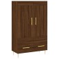 vidaXL Credenza Rovere Marrone 69,5x31x115 cm in Legno Multistrato vidaXL Credenza Rovere Marrone 69,5x31x115 cm in Legno Multistrato