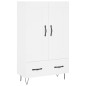 vidaXL Credenza Bianca 69,5x31x115 cm in Legno Multistrato vidaXL Credenza Bianca 69,5x31x115 cm in Legno Multistrato