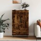 vidaXL Credenza Rovere Fumo 69,5x31x115 cm in Legno Multistrato vidaXL Credenza Rovere Fumo 69,5x31x115 cm in Legno Multistrato