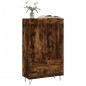 vidaXL Credenza Rovere Fumo 69,5x31x115 cm in Legno Multistrato vidaXL Credenza Rovere Fumo 69,5x31x115 cm in Legno Multistrato