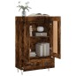 vidaXL Credenza Rovere Fumo 69,5x31x115 cm in Legno Multistrato vidaXL Credenza Rovere Fumo 69,5x31x115 cm in Legno Multistrato