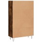vidaXL Credenza Rovere Fumo 69,5x31x115 cm in Legno Multistrato vidaXL Credenza Rovere Fumo 69,5x31x115 cm in Legno Multistrato