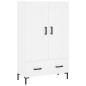 vidaXL Credenza Bianca 69,5x31x115 cm in Legno Multistrato vidaXL Credenza Bianca 69,5x31x115 cm in Legno Multistrato