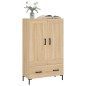 vidaXL Credenza Rovere Sonoma 69,5x31x115 cm in Legno Multistrato vidaXL Credenza Rovere Sonoma 69,5x31x115 cm in Legno Multistrato