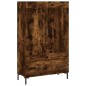 vidaXL Credenza Rovere Fumo 69,5x31x115 cm in Legno Multistrato vidaXL Credenza Rovere Fumo 69,5x31x115 cm in Legno Multistrato