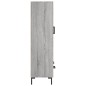 vidaXL Credenza Grigio Sonoma 69,5x31x115 cm in Legno Multistrato vidaXL Credenza Grigio Sonoma 69,5x31x115 cm in Legno Multistrato
