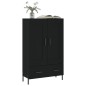vidaXL Credenza Nera 69,5x31x115 cm in Legno Multistrato vidaXL Credenza Nera 69,5x31x115 cm in Legno Multistrato