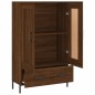 vidaXL Credenza Rovere Marrone 69,5x31x115 cm in Legno Multistrato vidaXL Credenza Rovere Marrone 69,5x31x115 cm in Legno Multistrato