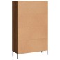vidaXL Credenza Rovere Marrone 69,5x31x115 cm in Legno Multistrato vidaXL Credenza Rovere Marrone 69,5x31x115 cm in Legno Multistrato