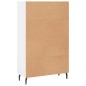 vidaXL Credenza Bianca 69,5x31x115 cm in Legno Multistrato vidaXL Credenza Bianca 69,5x31x115 cm in Legno Multistrato