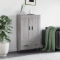 vidaXL Credenza Grigio Sonoma 69,5x31x115 cm in Legno Multistrato vidaXL Credenza Grigio Sonoma 69,5x31x115 cm in Legno Multistrato