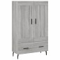 vidaXL Credenza Grigio Sonoma 69,5x31x115 cm in Legno Multistrato vidaXL Credenza Grigio Sonoma 69,5x31x115 cm in Legno Multistrato