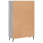 vidaXL Credenza Grigio Sonoma 69,5x31x115 cm in Legno Multistrato vidaXL Credenza Grigio Sonoma 69,5x31x115 cm in Legno Multistrato