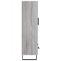 vidaXL Credenza Grigio Sonoma 69,5x31x115 cm in Legno Multistrato vidaXL Credenza Grigio Sonoma 69,5x31x115 cm in Legno Multistrato