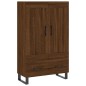 vidaXL Credenza Rovere Marrone 69,5x31x115 cm in Legno Multistrato vidaXL Credenza Rovere Marrone 69,5x31x115 cm in Legno Multistrato