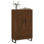 vidaXL Credenza Rovere Marrone 69,5x31x115 cm in Legno Multistrato vidaXL Credenza Rovere Marrone 69,5x31x115 cm in Legno Multistrato