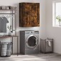 vidaXL Mobile a Parete Rovere Fumo 69,5x34x90 cm in Legno Multistrato vidaXL Mobile a Parete Rovere Fumo 69,5x34x90 cm in Legno Multistrato