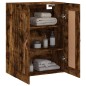 vidaXL Mobile a Parete Rovere Fumo 69,5x34x90 cm in Legno Multistrato vidaXL Mobile a Parete Rovere Fumo 69,5x34x90 cm in Legno Multistrato