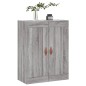 vidaXL Mobile a Parete Grigio Sonoma 69,5x34x90 cm Legno Multistrato vidaXL Mobile a Parete Grigio Sonoma 69,5x34x90 cm Legno Multistrato