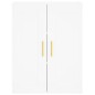 vidaXL Mobile a Parete Bianco 69,5x34,90 cm in Legno Multistrato vidaXL Mobile a Parete Bianco 69,5x34,90 cm in Legno Multistrato