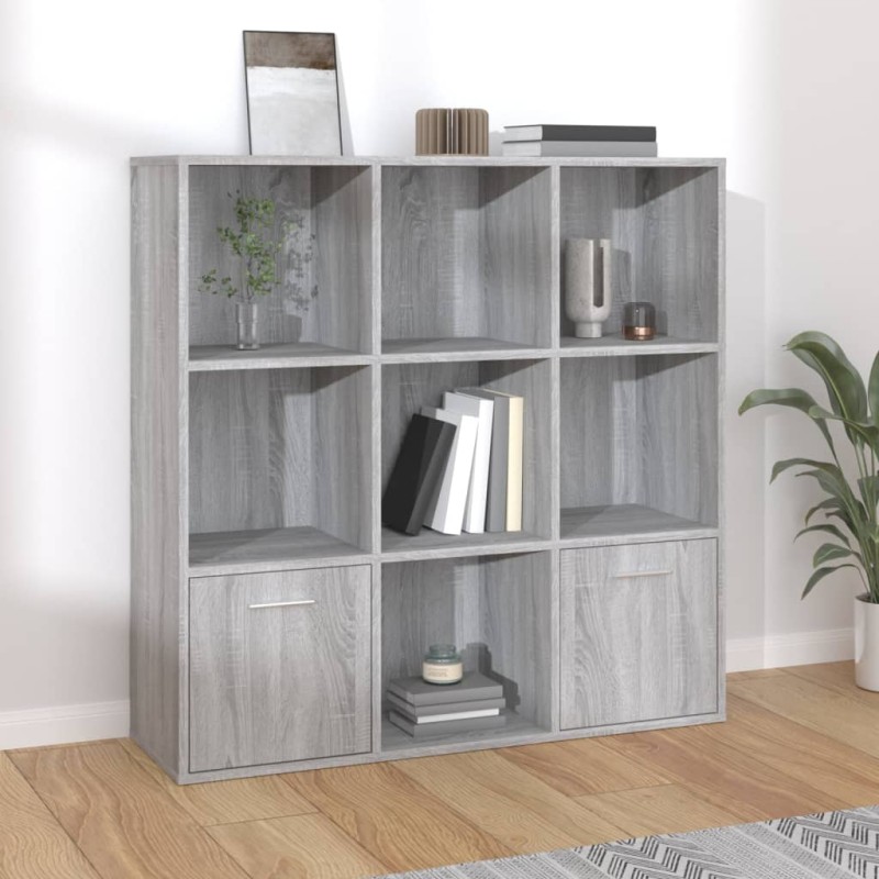 Libreria Grigio Sonoma 98x30x98 cm Libreria Grigio Sonoma 98x30x98 cm