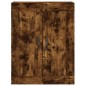 vidaXL Mobile a Parete Rovere Fumo 69,5x34x90 cm in Legno Multistrato vidaXL Mobile a Parete Rovere Fumo 69,5x34x90 cm in Legno Multistrato