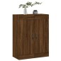 vidaXL Mobile a Parete Rovere Marrone 69,5x34x90 cm Legno Multistrato vidaXL Mobile a Parete Rovere Marrone 69,5x34x90 cm Legno Multistrato