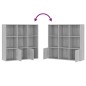 Libreria Grigio Sonoma 98x30x98 cm Libreria Grigio Sonoma 98x30x98 cm