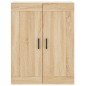 vidaXL Mobile a Parete Rovere Sonoma 69,5x34x90 cm Legno Multistrato vidaXL Mobile a Parete Rovere Sonoma 69,5x34x90 cm Legno Multistrato