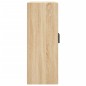 vidaXL Mobile a Parete Rovere Sonoma 69,5x34x90 cm Legno Multistrato vidaXL Mobile a Parete Rovere Sonoma 69,5x34x90 cm Legno Multistrato