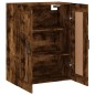 vidaXL Mobile a Parete Rovere Fumo 69,5x34x90 cm in Legno Multistrato vidaXL Mobile a Parete Rovere Fumo 69,5x34x90 cm in Legno Multistrato