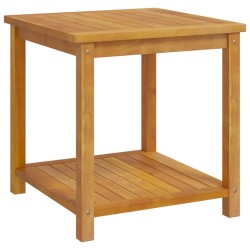 vidaXL Tavolino in Legno Massello di Acacia 45x45x45 cm