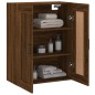 vidaXL Mobile a Parete Rovere Marrone 69,5x34x90 cm Legno Multistrato vidaXL Mobile a Parete Rovere Marrone 69,5x34x90 cm Legno Multistrato