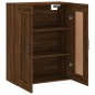 vidaXL Mobile a Parete Rovere Marrone 69,5x34x90 cm Legno Multistrato vidaXL Mobile a Parete Rovere Marrone 69,5x34x90 cm Legno Multistrato