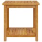 vidaXL Tavolino in Legno Massello di Acacia 45x45x45 cm