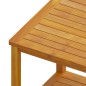 vidaXL Tavolino in Legno Massello di Acacia 45x45x45 cm