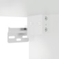 vidaXL Mobile a Parete Bianco 69,5x34,90 cm in Legno Multistrato vidaXL Mobile a Parete Bianco 69,5x34,90 cm in Legno Multistrato