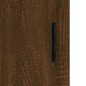 vidaXL Mobile a Parete Rovere Marrone 69,5x34x90 cm Legno Multistrato vidaXL Mobile a Parete Rovere Marrone 69,5x34x90 cm Legno Multistrato