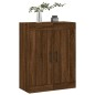 vidaXL Mobile a Parete Rovere Marrone 69,5x34x90 cm Legno Multistrato vidaXL Mobile a Parete Rovere Marrone 69,5x34x90 cm Legno Multistrato